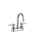 4" Centerset Double Level Handle Lavatory Mixers with Bar-style Necks